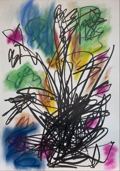 [2023] Untitled, Pastel·Grap...paper ,Size Unknown